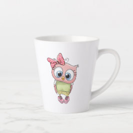 Owl Latte Mug Milchtasse