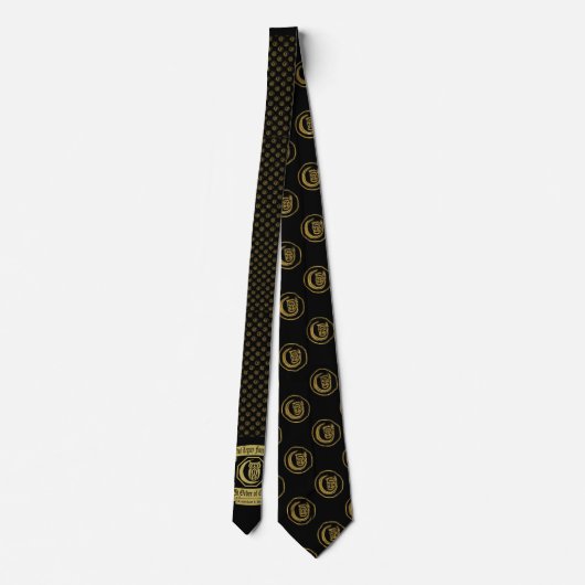 Owl Legacy Foundation Necktie Krawatte (Rückseite)