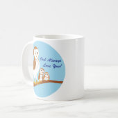 Owl Liebe dich immer! Kaffeetasse (Vorderseite Links)