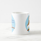 Owl Liebe dich immer! Kaffeetasse (Mittel)