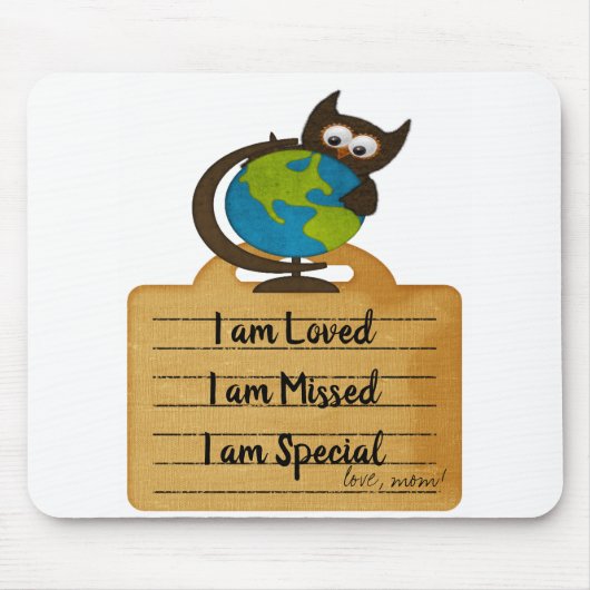 Owl Liebe, Fehlt Special Mouse Pad! Mousepad (Vorne)