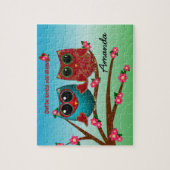 Owl liebt dich-Jigsaw Puzzle (Vertikal)