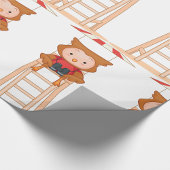 Owl Lifeguard Geschenkpapier