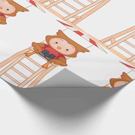 Owl Lifeguard Geschenkpapier
