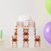 Owl Lifeguard Geschenkpapier