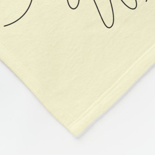 Owl-like Fleece Blanket (Ecke)