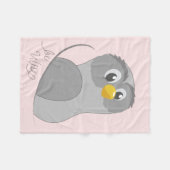 Owl-like Fleece Blanket (Vorderseite (Horizontal))