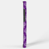 Owl (lila) - Samsung (S22 Ultra) Case Galaxy Hülle (Rechte Seite)