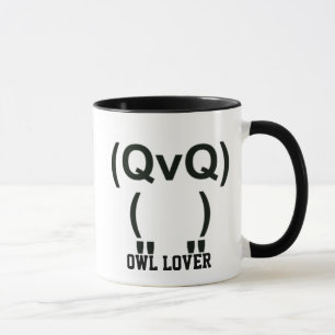 Owl Lover Computersymbol Tasse