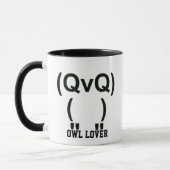Owl Lover Computersymbol Tasse (Links)
