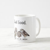 Owl Lover Tasse - Ihr EIGENES Gutes - Funny Mug (VorderseiteRechts)