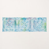 Owl Mandala Zen Yogamatte (Rückseite (Horizontal))