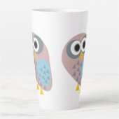Owl mauve grau milchtasse (Vorderseite)