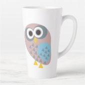 Owl mauve grau milchtasse (Rechts)