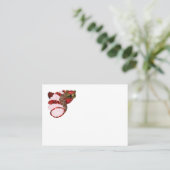 Owl Mightned Discount Card Rabattkarte (Stehend Vorderseite)