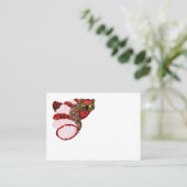 Owl Mighty Appointment Card Terminkarte (Stehend Vorderseite)
