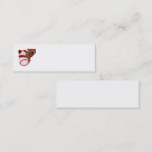 Owl Mini Business Cards Visitenkarte (Vorne/Hinten)