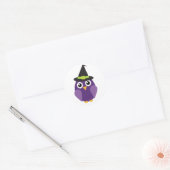 Owl mit Hat Halloween Stickers (Umschlag)