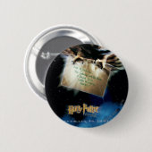Owl mit Letter Movie Poster Button (Vorne & Hinten)