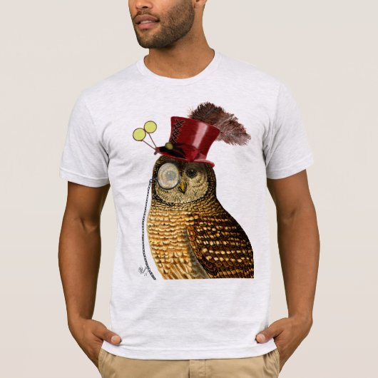 Owl mit Top Hat 3 (Vorderseite)