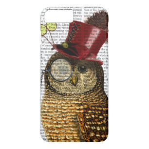 Owl mit Top Hat 3 Case-Mate iPhone Hülle