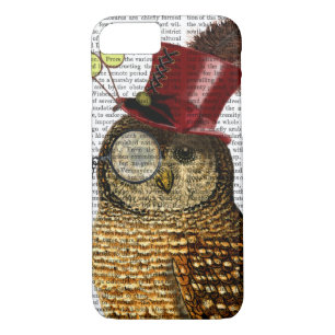 Owl mit Top Hat 3 Case-Mate iPhone Hülle