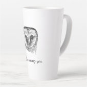 Owl mit Zitat Milchtasse (Rechte Ecke)