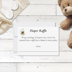 Owl Moon Blue Niedlich Stars KinderduscheWindelwin RSVP Karte