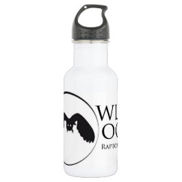 Owl Moon Logo Edelstahlflasche