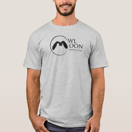 Owl Moon Logo Männer T - Shirt (Vorderseite)