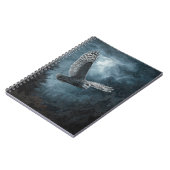 Owl Moonlit Flight Notebook Notizblock (Linke Seite)
