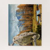 Owl Mountain Fall Foliage Jigsaw Puzzle (Vertikal)