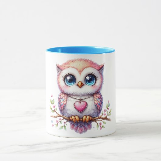 Owl mug tasse (Zentrum)