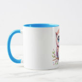 Owl mug tasse (Links)