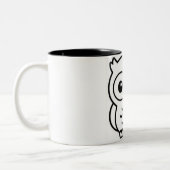 OWL Mug Zweifarbige Tasse (Links)