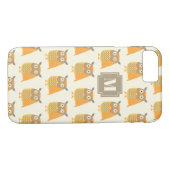 Owl Muster Handy Case (Rückseite (Horizontal))