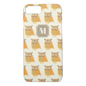 Owl Muster Handy Case (Rückseite)