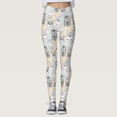 Owl Muster Leggings (Vorderseite)