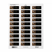 Owl Mystical Magical Enchanting Return Address (Vorne)