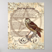 OWL MYTHOLOGY POSTER (Vorne)