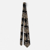 Owl Neck Tie Krawatte (Rückseite)