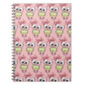 Owl Notebook Notizblock (Vorderseite)