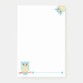 Owl Notes Post-it Klebezettel (Vorderseite)
