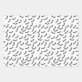 OWL-O-WEEN Halloween Gift Wrap Sheets Geschenkpapier Set (Vorderseite 3)