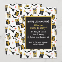 Owl-O-Ween Halloween-Party