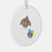 Owl Oaster Keramik Ornament (Rechts)