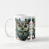 Owl of Wisdom Inspiration Kaffeemübel Kaffeetasse (Links)