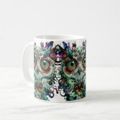 Owl of Wisdom Inspiration Kaffeemübel Kaffeetasse (Vorderseite Links)
