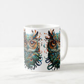 Owl of Wisdom Inspiration Kaffeemübel Kaffeetasse (VorderseiteRechts)