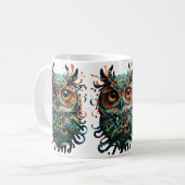 Owl of Wisdom Inspiration Kaffeemübel Kaffeetasse (Vorderseite Links)